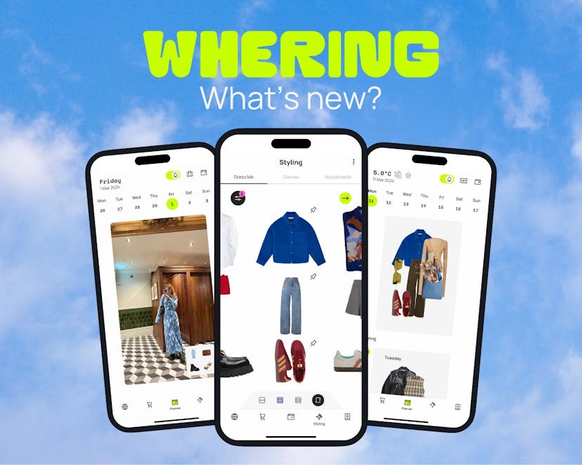 Whering's latest must-try features and shortcuts