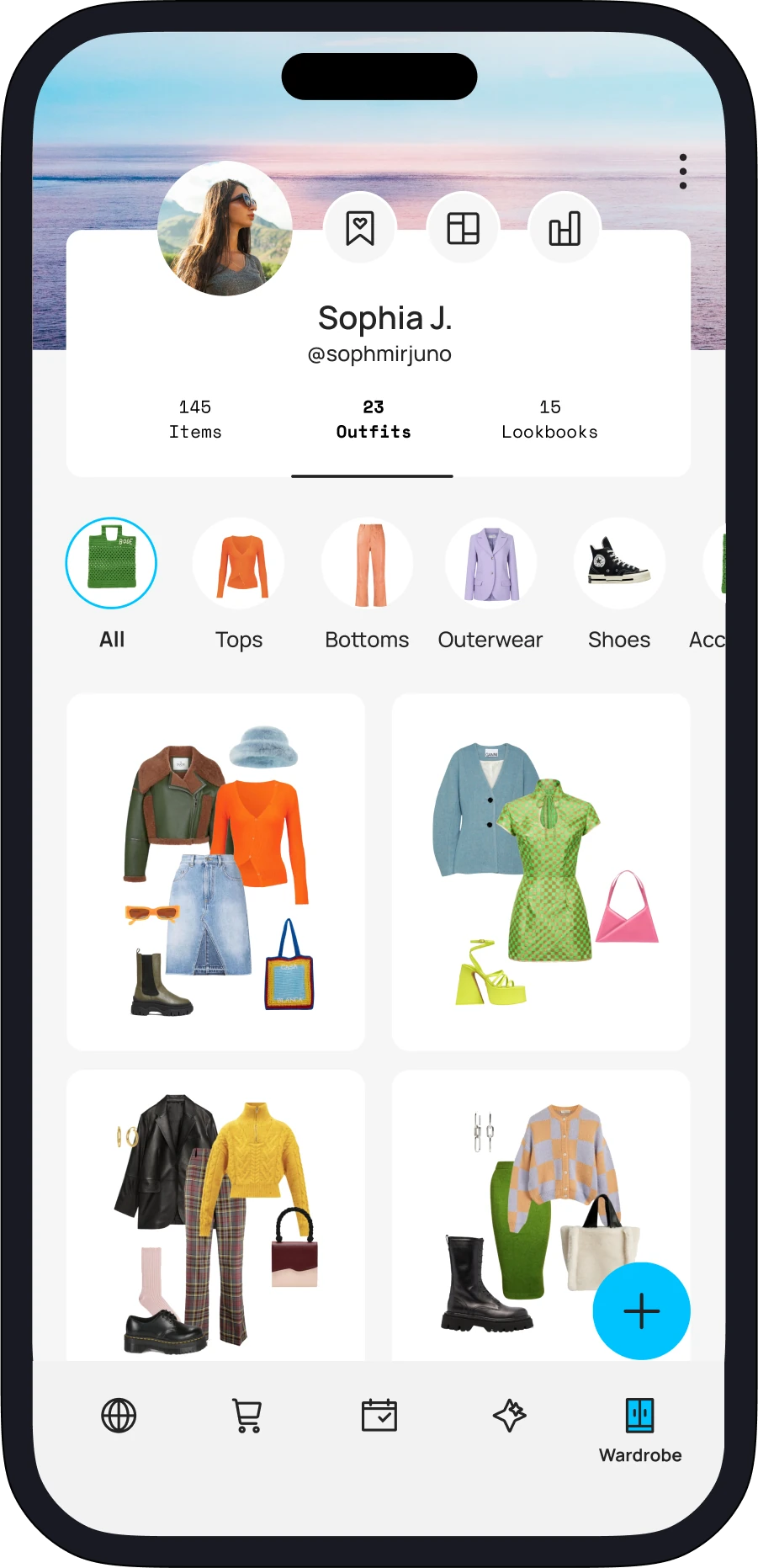 Create unlimited outfits and lookbooks